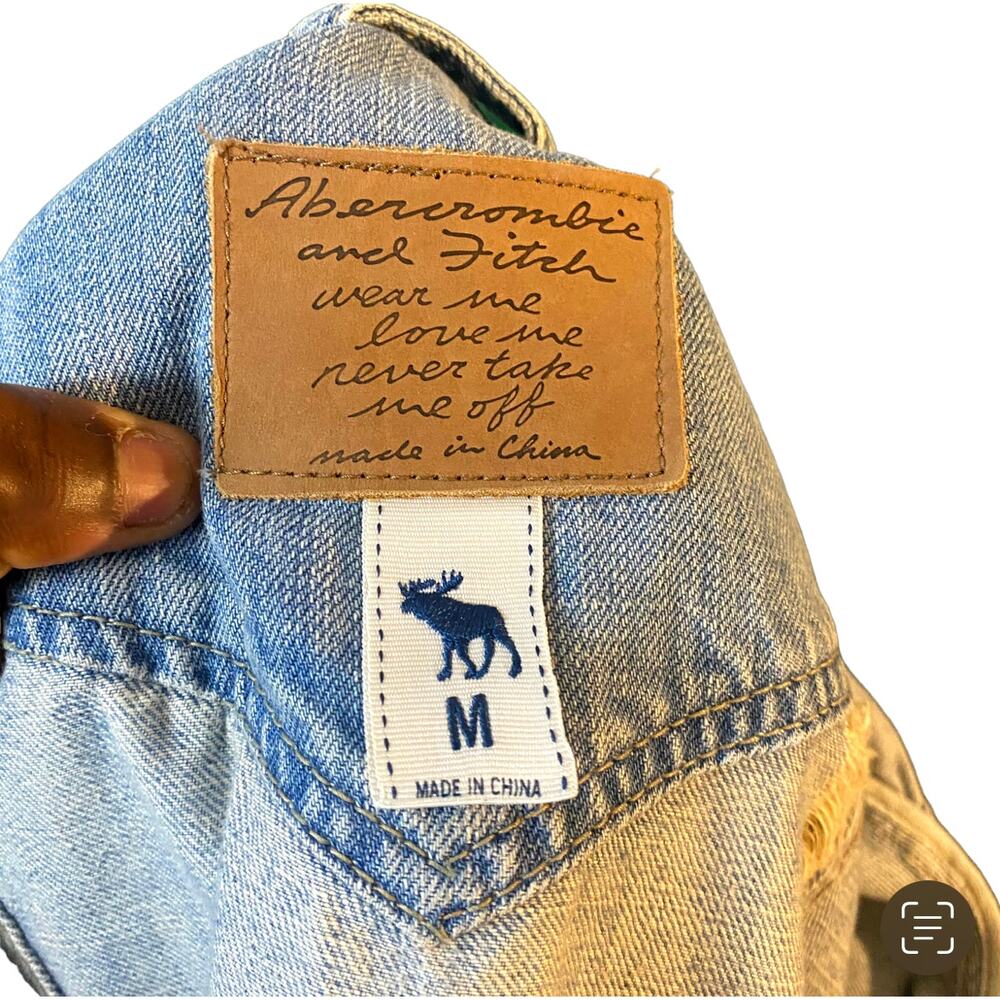Womens Abercrombie and Fitch Denim Jacket Medium - Picture 4 of 4